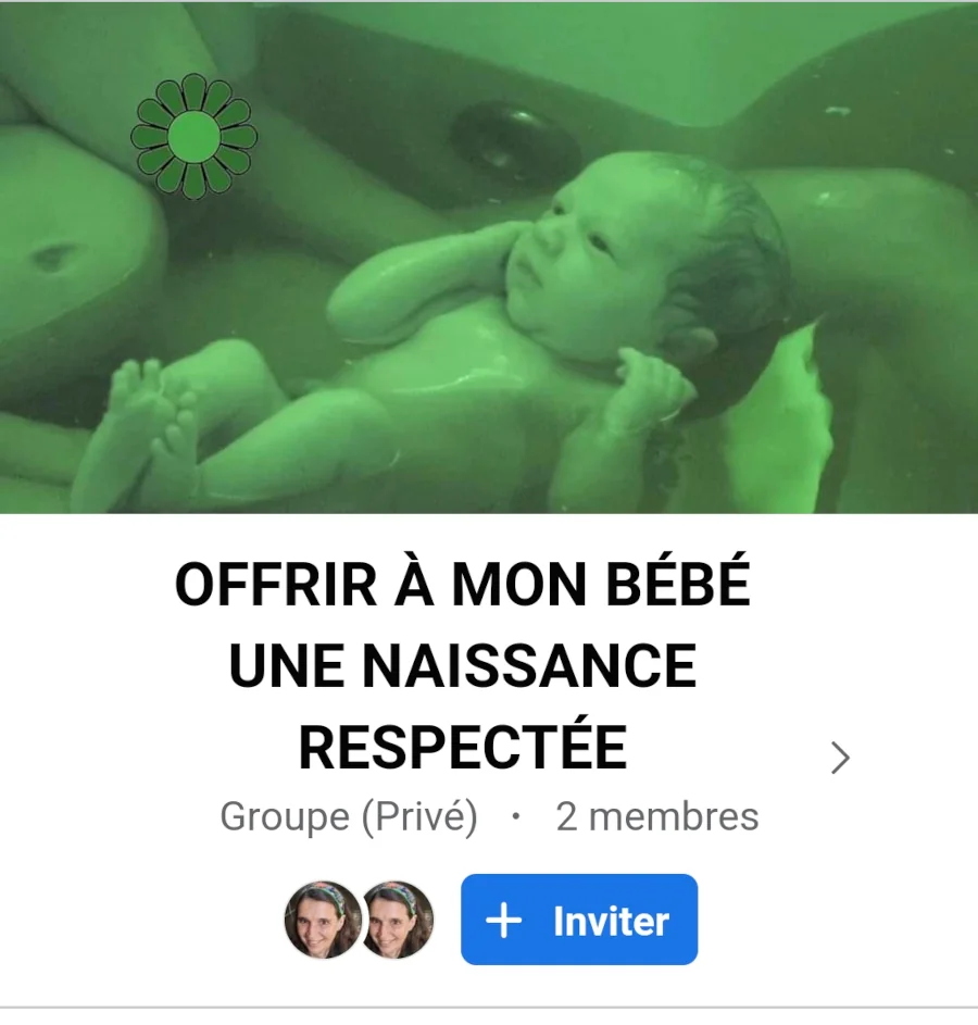 Groupe Facebook Offrir à Mon Bébé Une Naissance Respectée