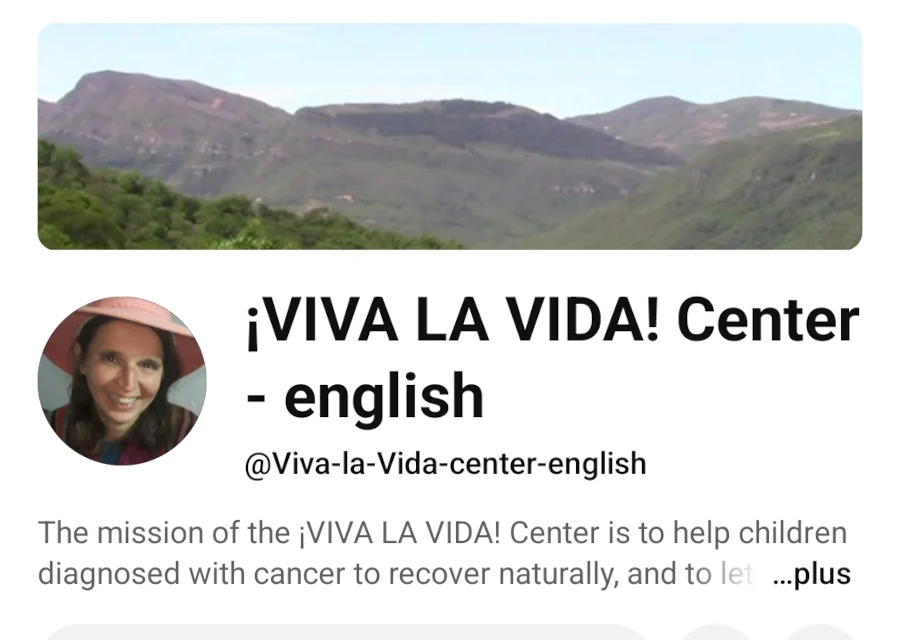 Youtube Channel Viva La Vida Center