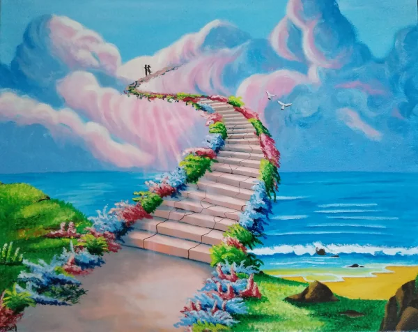 Stairs to heaven monika shemel