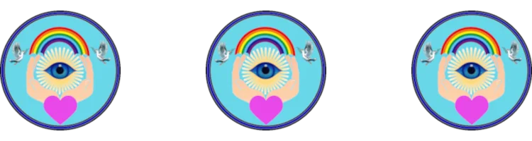 Banderole 3 logos des livres de lumières pour un monde nouveau