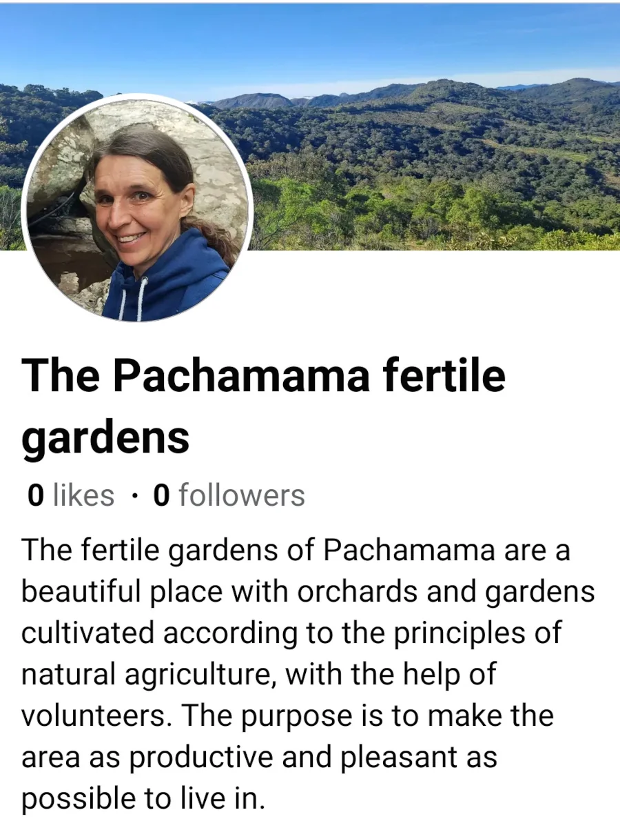 Facebook Page The Pachamama fertile gardens