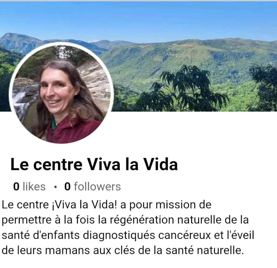 Page facebook centre viva la vida