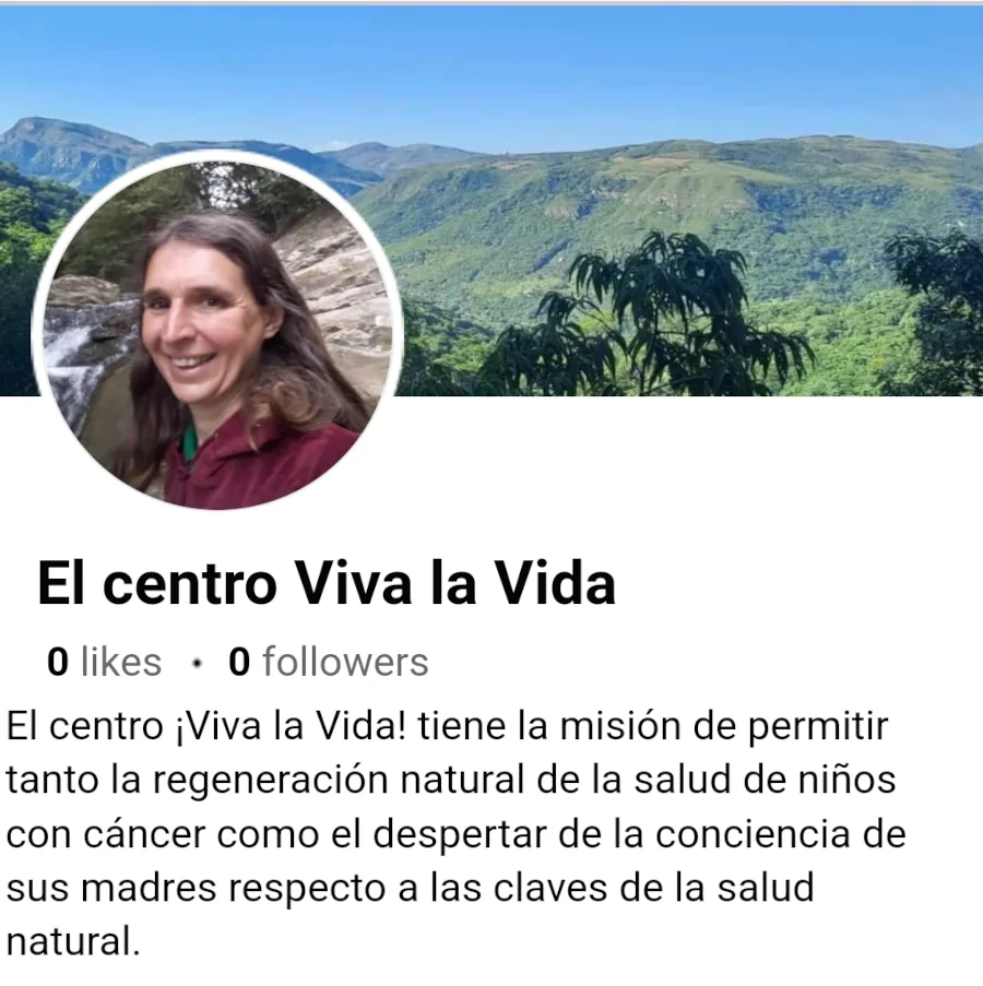 Pagina Facebook Centro Viva La Vida