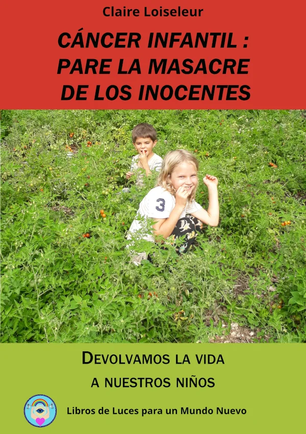Portada del libro cáncer infantil pare la masacre de los inocentes