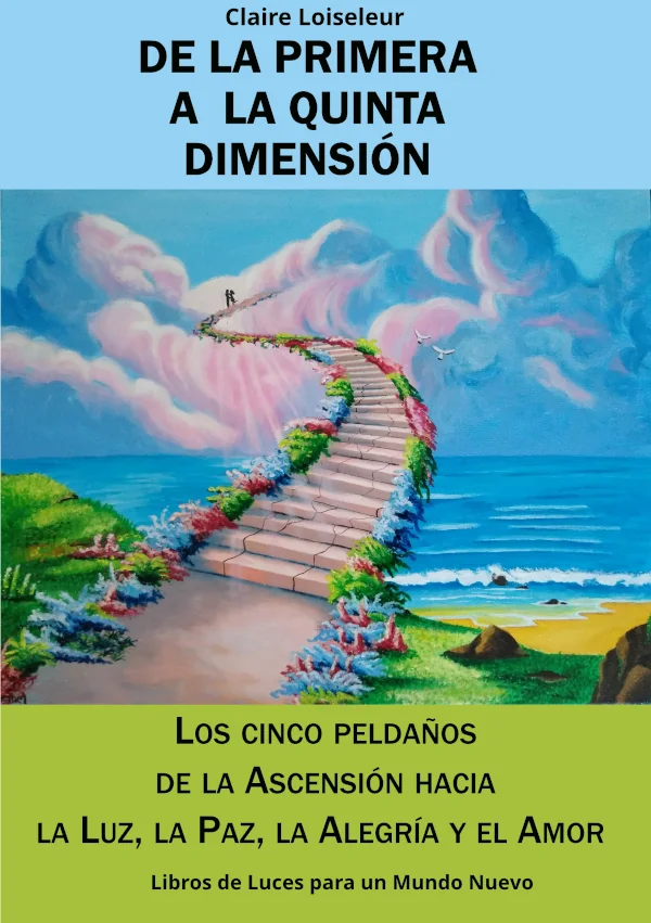 Portada del libro la ascensión de la primera a la quinta dimensión