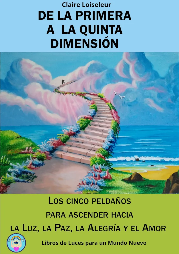 Portada del libro la ascensión de la primera a la quinta dimensión