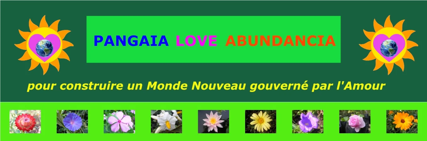 Banderole PLA pour construire un Monde Nouveau gouverné par l'Amour