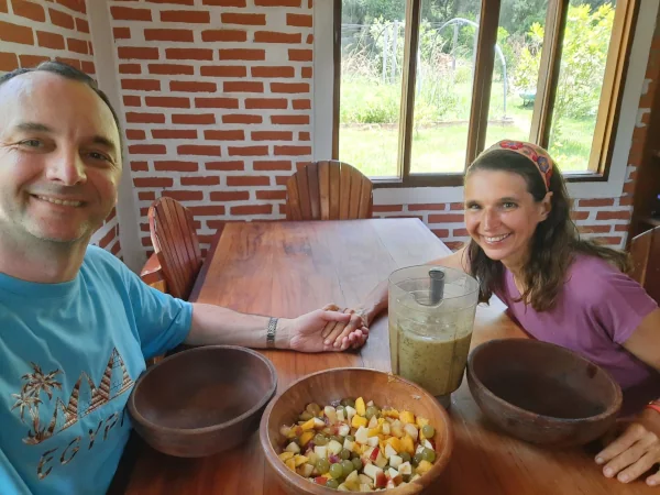 Repas avec Pierre